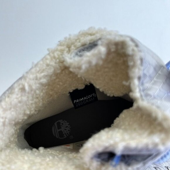 Timberland 6-inch Premium Waterproof Boot Women's Size 6 In Light Grey Nubuck - Picture 13 of 16